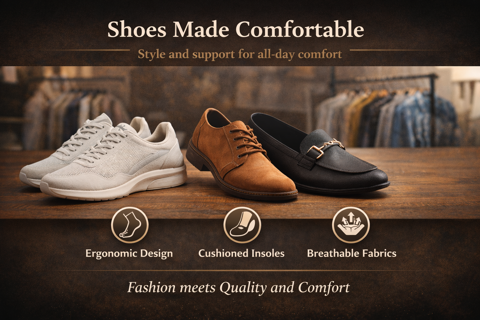 Shoes Made Comfortable